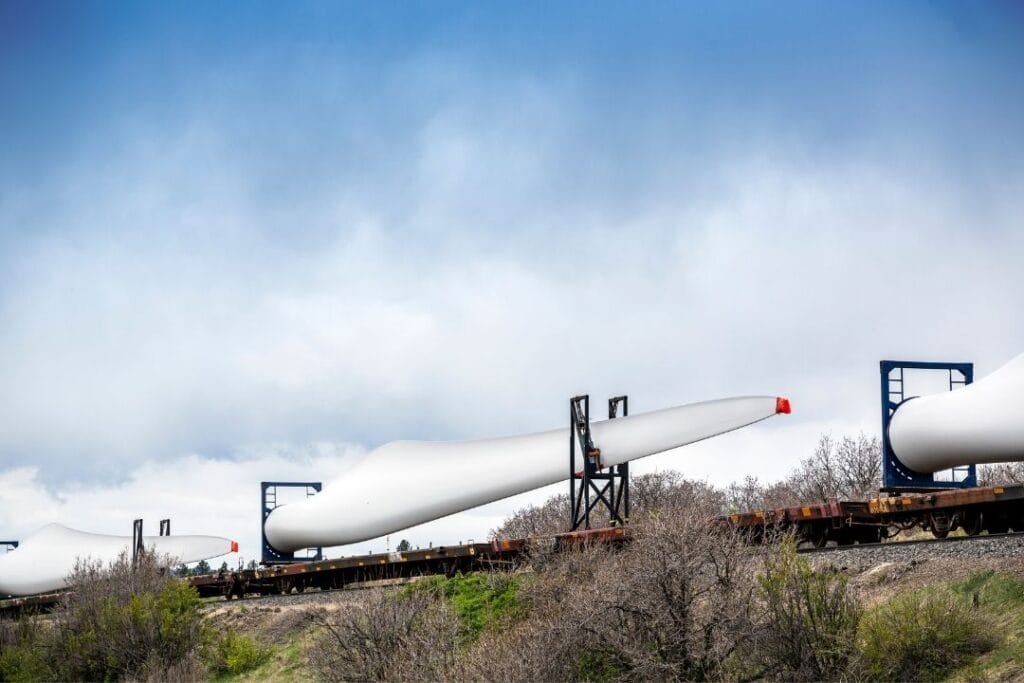 Kolejowy transport wielkogabarytowy